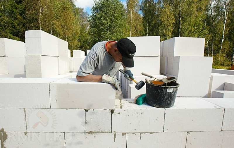 Этапы строительства дома из пеноблоков: как правильно построить, этапы .