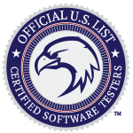 Logo of the Official US List of Certified Testers