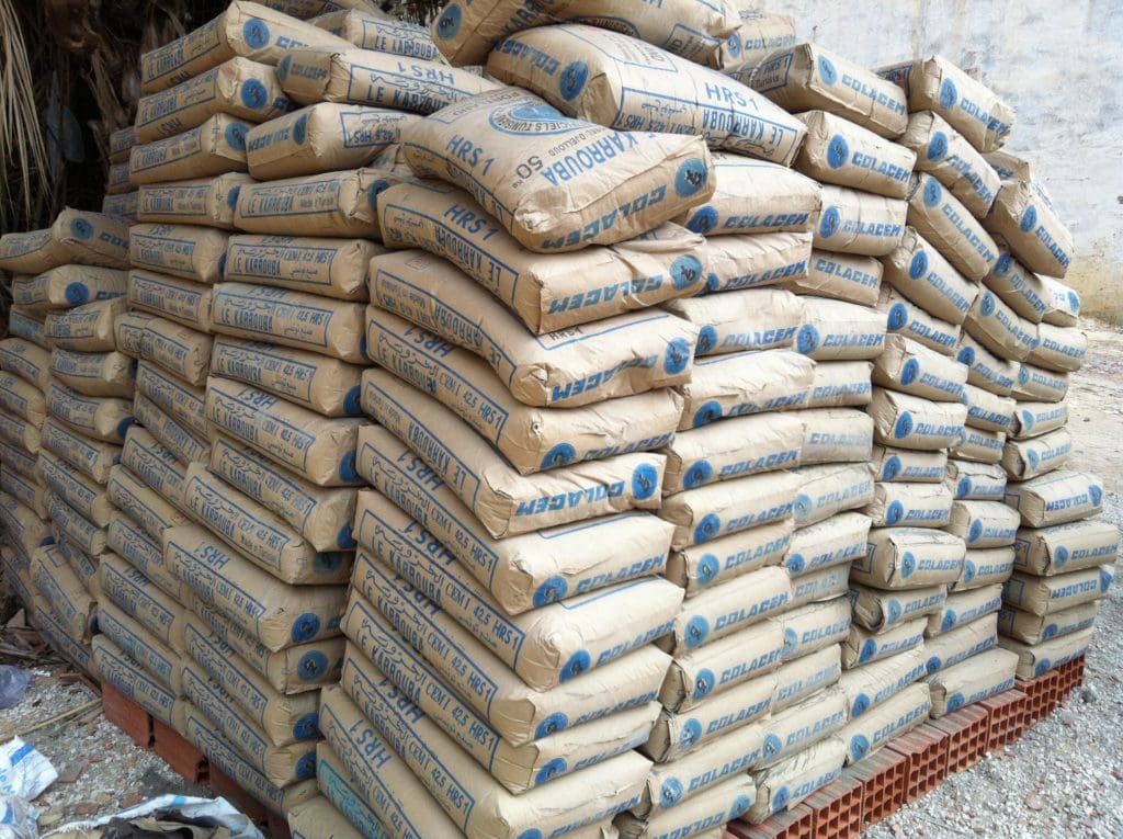 Storage of Cement Bag