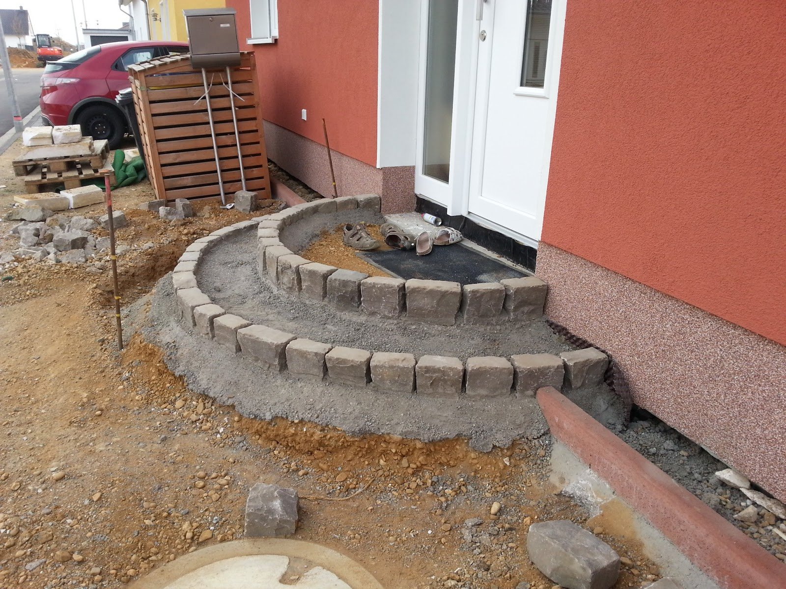 Как сделать ступени для крыльца из бетона: Как залить ступени из бетона .
