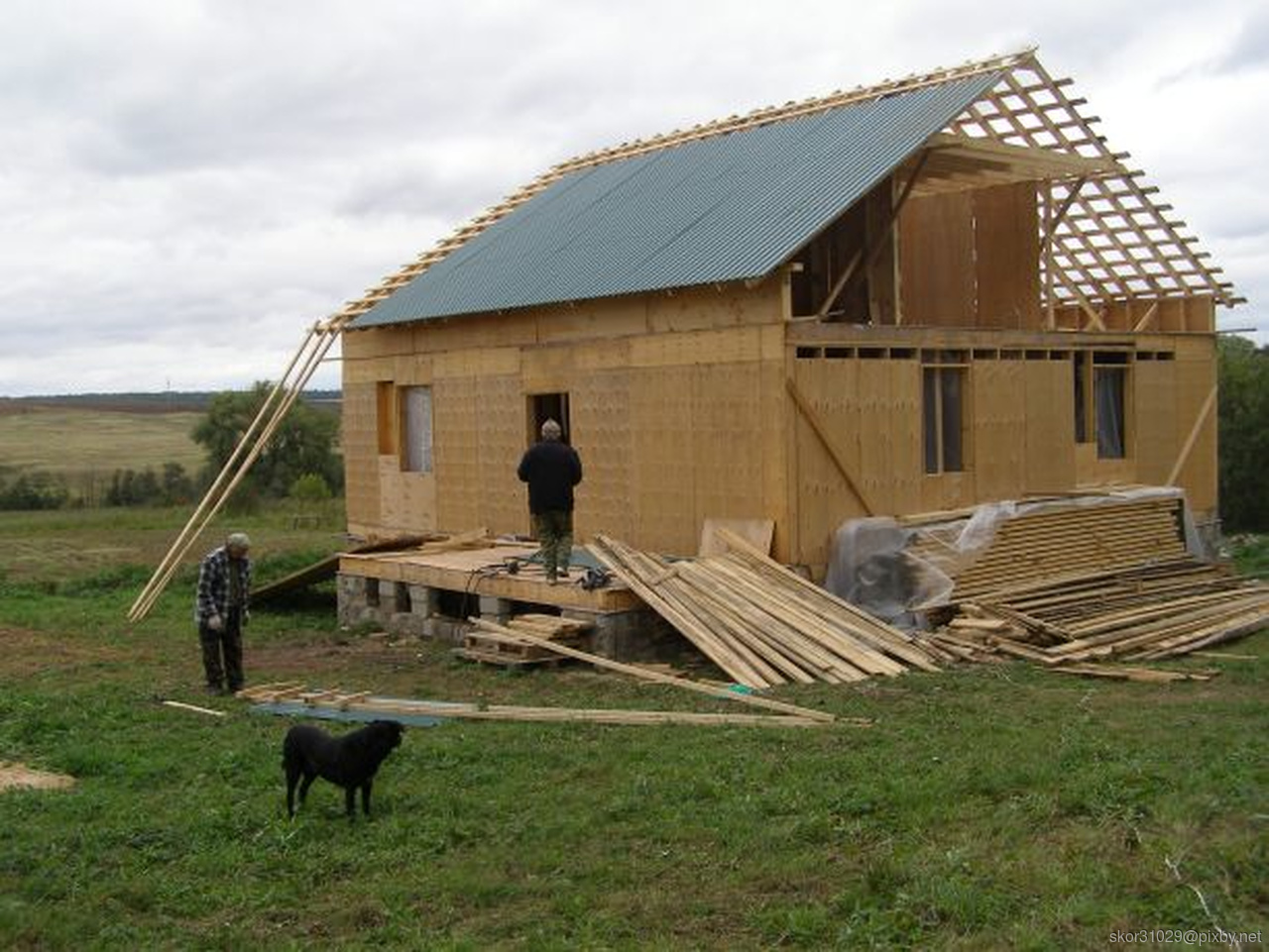 Кредит на строительство частного дома в сельской