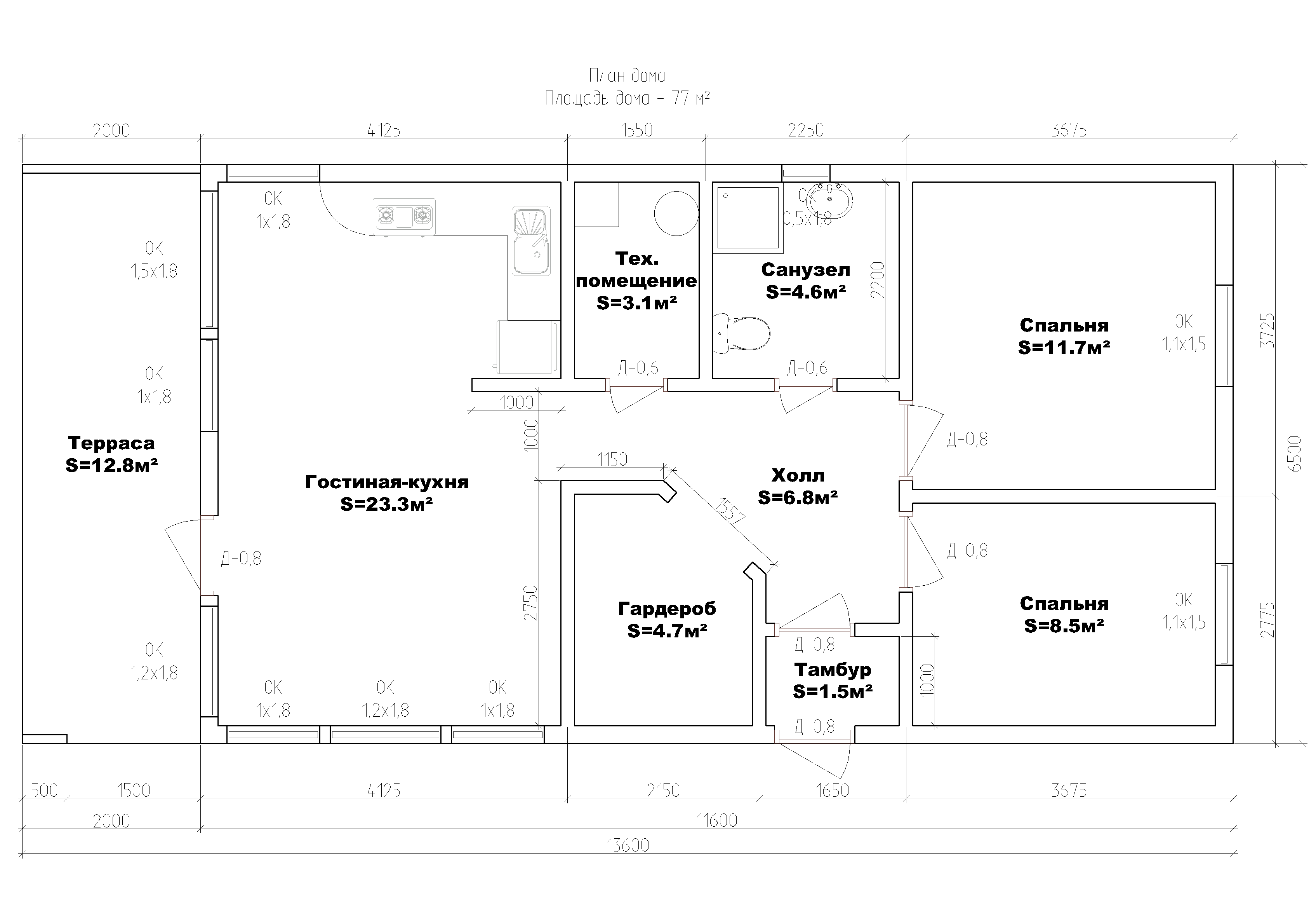 План и площадь дома. План дома. План дома с размерами комнат. Планировка дома чертеж. Подробный план дома с размерами.