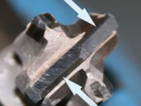 It looks like a sharpened drill