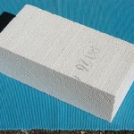 Lightweight insulating fire brick.